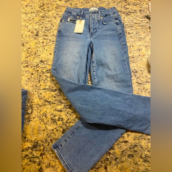 Good American straight leg jean size 25 - Picture 2 of 7